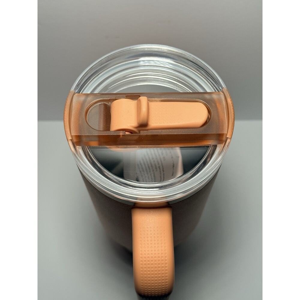 Stanley Limited Edition APRICOT 40oz Protour Flip Straw Quencher Tumbler BNWT - Picture 2 of 6
